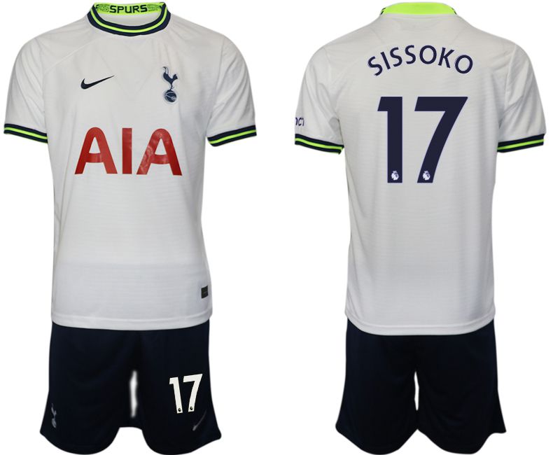 Men 2022-2023 Club Tottenham Hotspur home white 17 Soccer Jersey